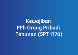 Perhitungan Pajak Orang Pribadi