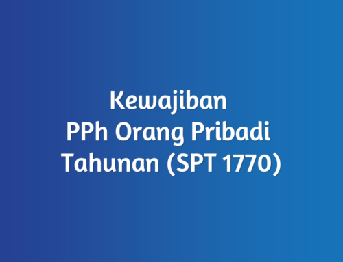 PPh Orang Pribadi
